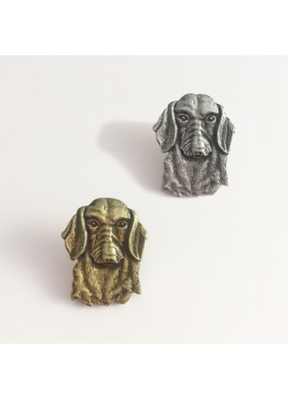 Dachshund brooch